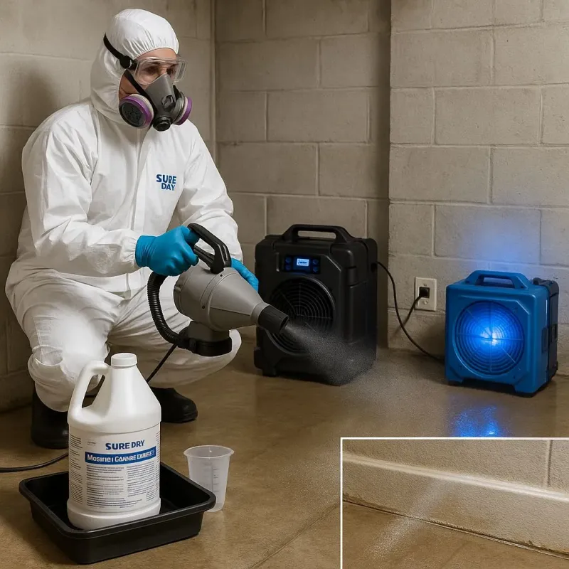 Sanitization and Odor Removal process in Perham, MN