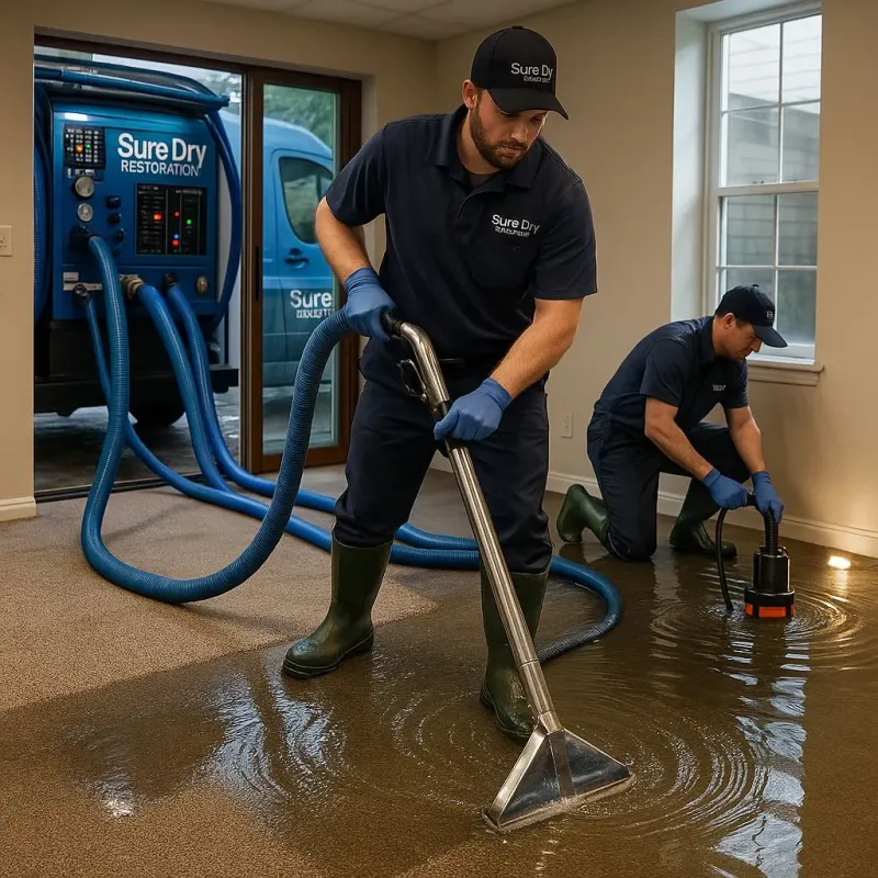 Water Extraction and Removal process in Perham, MN